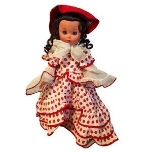 Vintage Furga Italy 18" Doll Spanish Senorita Outfit